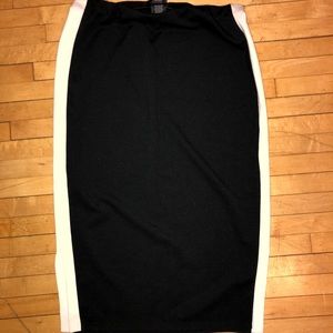 Black and White Skirt